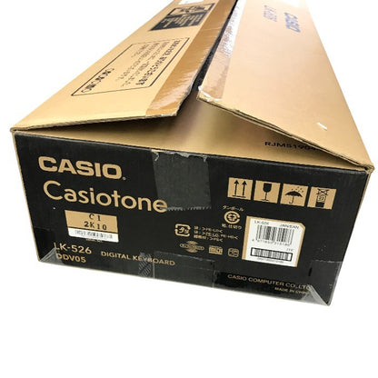 CASIO カシオ Casiotone 電子 楽らくキーボード LK-526 ホワイト 中古 Y1
