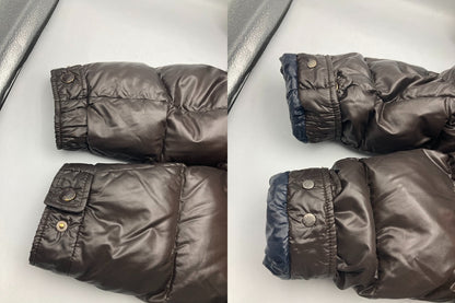 MONCLER モンクレール Maya ダウンジャケット サイズ1 220914036605 98950 メンズ ダークブラウン 中古 D4