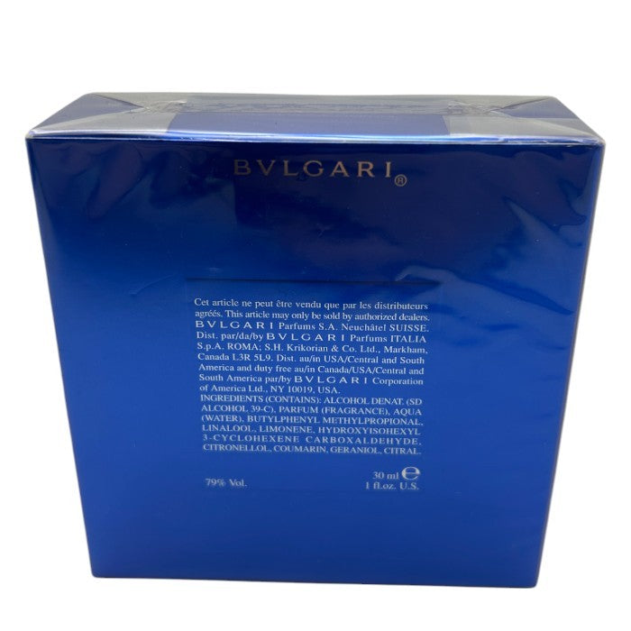 未開封品 BVLGARI ブルガリ ブルー プールオム EDT 30ml 香水 オードトワレ ブランド 男性 メンズ 中古 W４