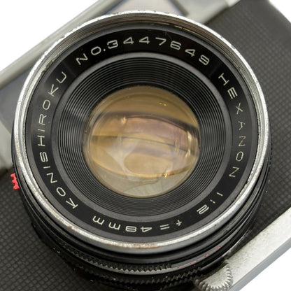 ジャンク品 Konica S コニカ フィルムカメラ ヴィンテージ インテリア カメラ コンパクト 中古 W1