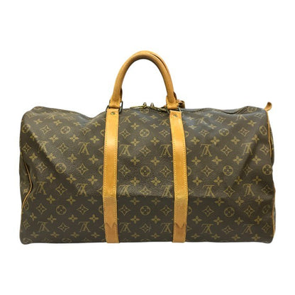 LOUIS VUITTON ルイヴィトン モノグラム キーポル 50 ボストンバッグ ユニセックス 定番 旅行鞄 M41426 中古 T1