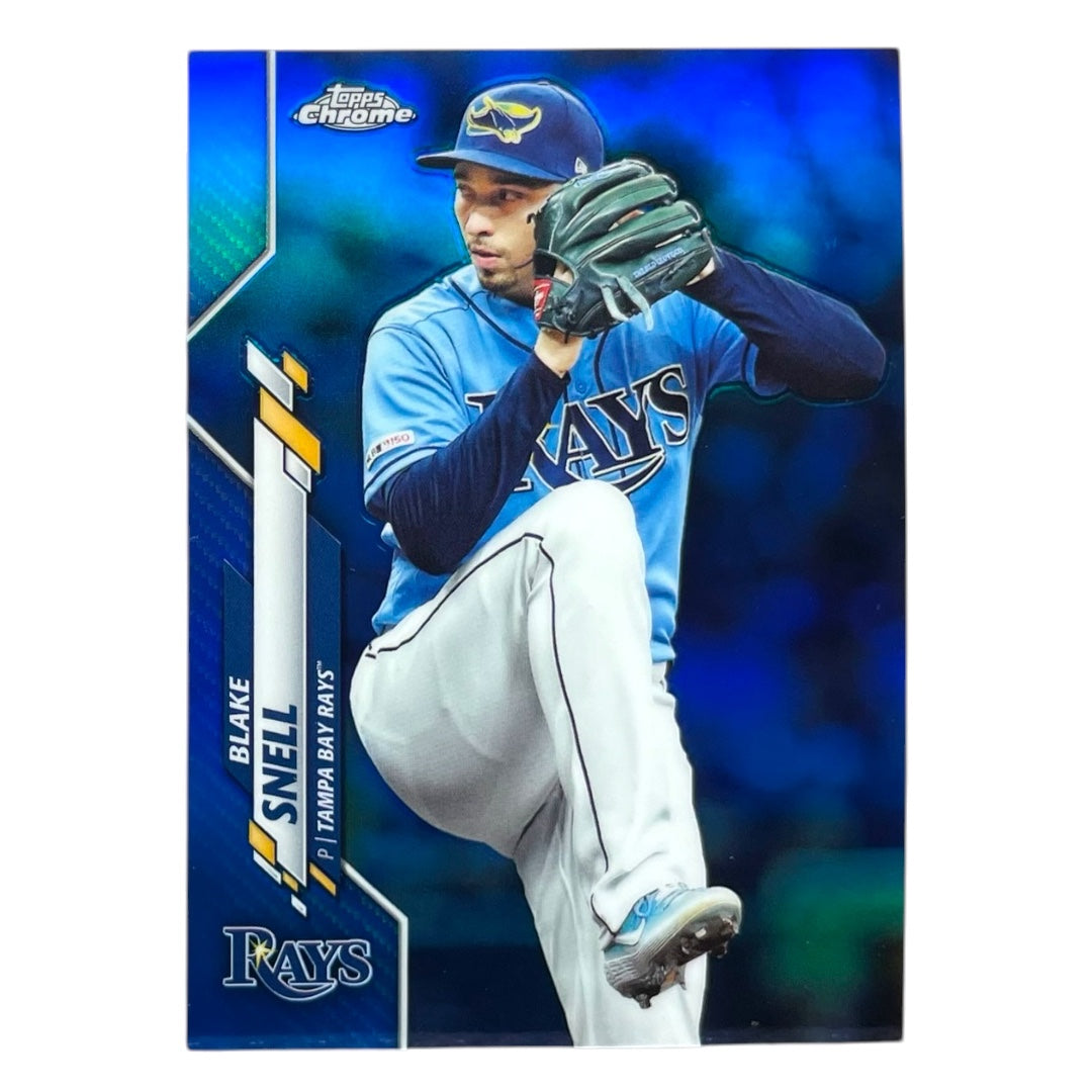 TOPPS MLBカード CHROME BLAKE SNELL TAMPA BAY RAYS /150 #68 中古 IT2