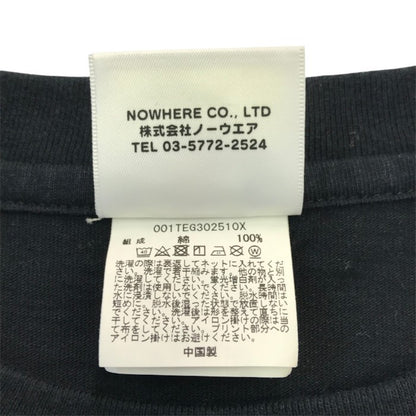 A BATHING APE アベイシングエイプ シャーク Tシャツ レディース 半袖 コットン WGM サメ バックプリント ブラック XSサイズ 中古 T1