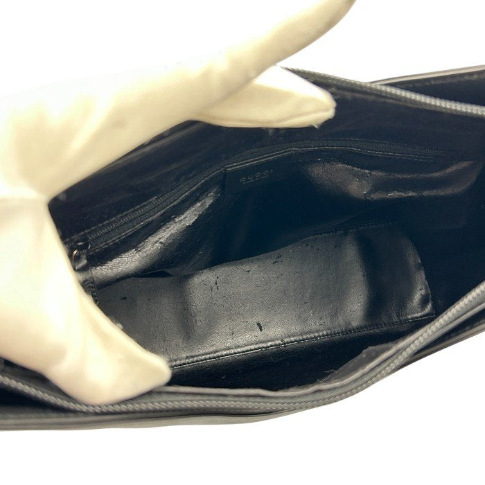 GUCCI グッチ ワンショルダー バッグ 001 3017 002058 鞄 肩掛け ブラック レディース ブランド 中古 W４