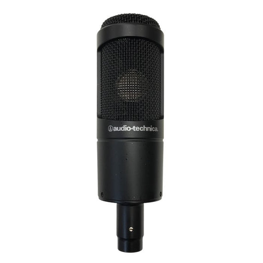 audio-technica バックエレクトレット・コンデンサー・マイクロホン ブラック 低ノイズ 自宅録音 動画配信 AT2035 中古 T1