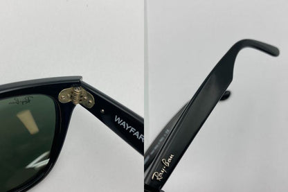 RayBan WAYFARER レイバン ウェイファーラー サングラス RB2140-F 901 54 150 中古 D4