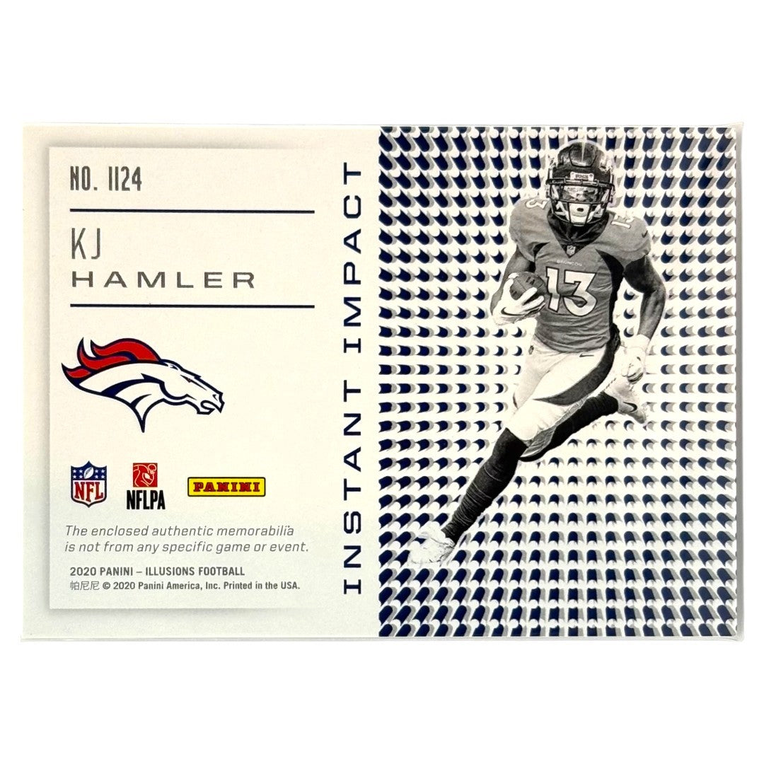 PANINI NFLカード ILLUSIONS KJ HAMLER BRONCOS #II24 中古 IT1