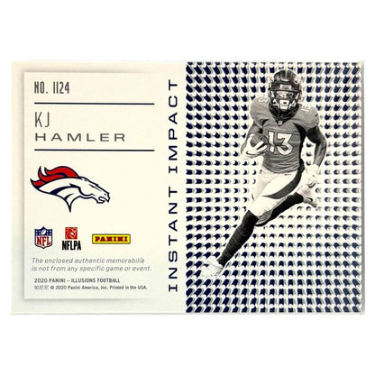 PANINI NFLカード ILLUSIONS KJ HAMLER BRONCOS #II24 中古 IT1