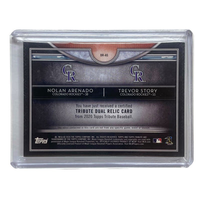 TOPPS MLBカード TRIBUTE NOLAN ARENADO TREVOR STORY ROCKIES 080/150 #DR-AS 中古 IT2