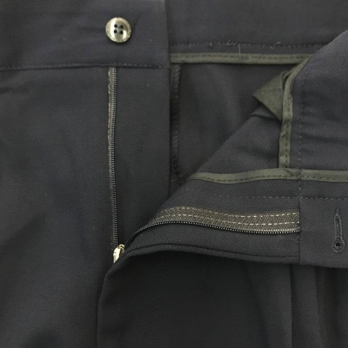 GIANNI VERSACE ヴェルサーチ ジャケット/パンツ スーツ上下セット メンズ 春秋 ダブルブレスト 4釦 4つボタン 無地 ツータック ブラック 52サイズ 中古 T1