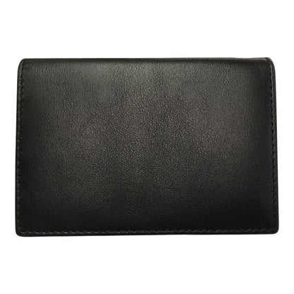 dunhill ダンヒル サイドカー 名刺入れ/カードケース メンズ レザー ロゴプレート ビジネス ブラック QD4700A 中古 T1