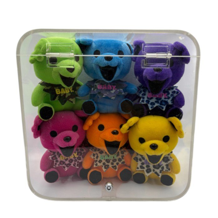 グレイトフル・デッド デッドベア BABY 6体セット GRATEFUL DEAD 熊 バンド クマ プライズ品 中古 W４