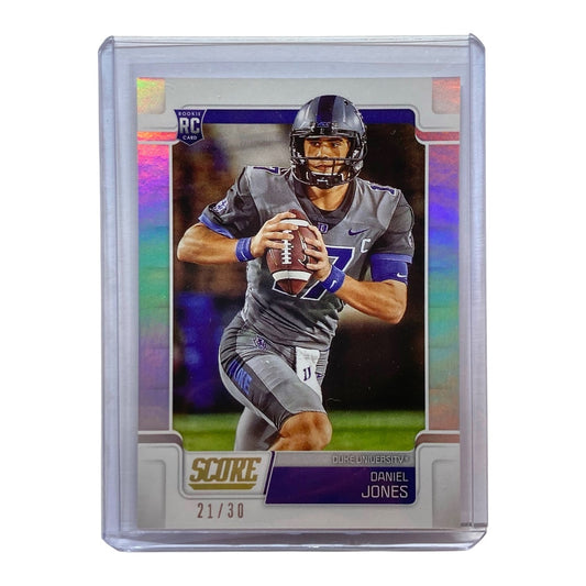PANINI NFLカード SCORE DANIEL JONES DUKE UNIVERSITY 21/30 #331 中古 IT2