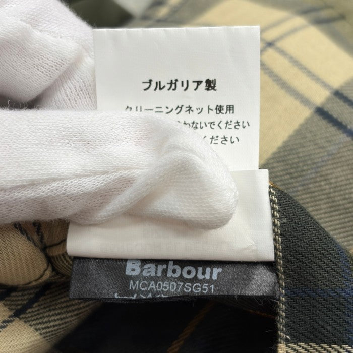 Barbour バブアー BEDALE 2LAYER ノンオイル 38 2002163 アウター ジャケット メンズ ビデイル カーキ 中古 W４