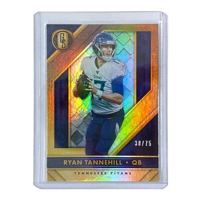 PANINI NFLカード GOLD STANDARD RYAN TANNEHILL TENNESSEE TITANS 30/75 #34 中古 IT1