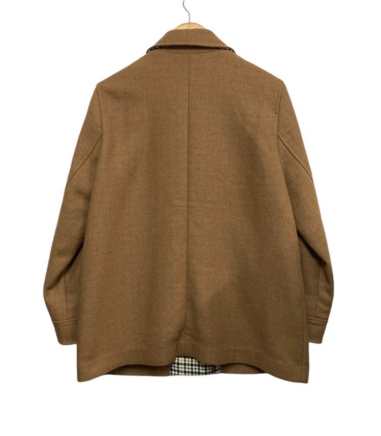 CROCODILE クロコダイル ウール混 コート レディース サイズLL 0304-25410 中古 D4