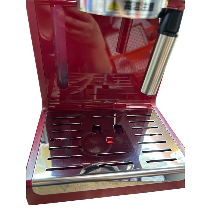 De'Longhi デロンギ エスプレッソメーカー ECP3220J-R パッションレッド コーヒー キッチン家電 エスプレッソ カプチーノ 中古 W４