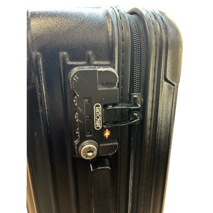 RIMOA リモワ サルサ 2輪 キャリーケース 機内持ち込みOK スーツケース TSAロック付 廃盤 希少 ブラック 中古 W４