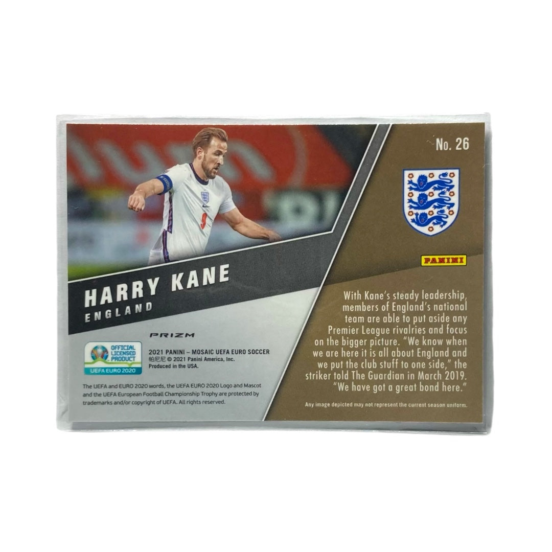 PANINI サッカーカード MOSAIC UEFA EURO PRIZM HARRY KANE ENGLAND #26 中古 IT2