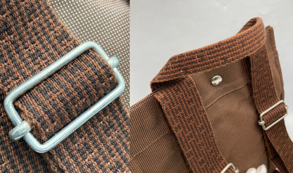 HERMES エルメス エールライン サックアドPM リュックサック バックパック ブラウン 中古 D4