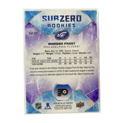 UPPER DECK NHLカード ICE MORGAN FROST FLYERS 032/999 #SZ-22 中古 IT2