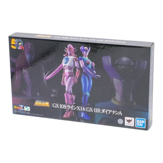BANDAISPIRITS 超合金魂 マジンガーZシリーズ GX-108 ラインX１ & GX-11R ダイアナンA 中古 a1