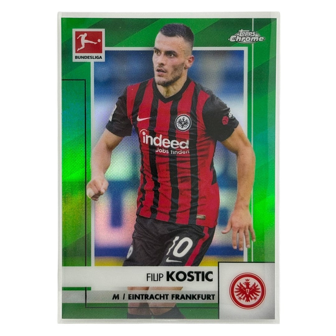 TOPPS サッカーカード CHROME FILIP KOSTIC EINTRACHT FRANKFURT /99 #39 中古 IT1