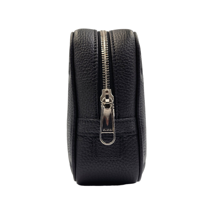 GUCCI グッチ ジャンボGG コスメティックケース レディース レザー ポーチ ブラック 766957 中古 T1