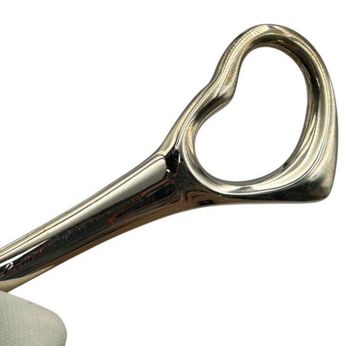 TIFFANY&Co. ティファニー Ag925 オープンハート ベビースプーン＆フォーク セット シルバー925 ベビー用品 食器 カトラリー 子供 中古 W４