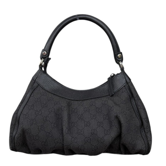 GUCCI グッチ GGキャンバス ショルダーバッグ レディース ブラック/グレー 265692 ブランド 鞄 レディース 小さめ 中古 W４