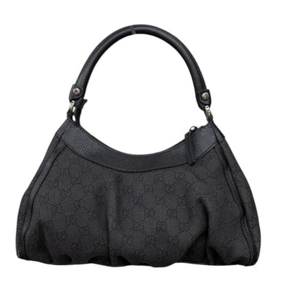 GUCCI グッチ GGキャンバス ショルダーバッグ レディース ブラック/グレー 265692 ブランド 鞄 レディース 小さめ 中古 W４