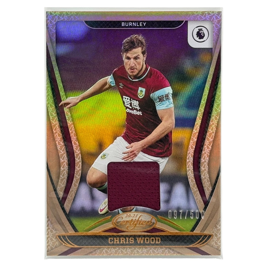 PANINI サッカーカード CHRONICLES CERTIFIED CHRIS WOOD BURNLEY /500 #5 中古 IT1
