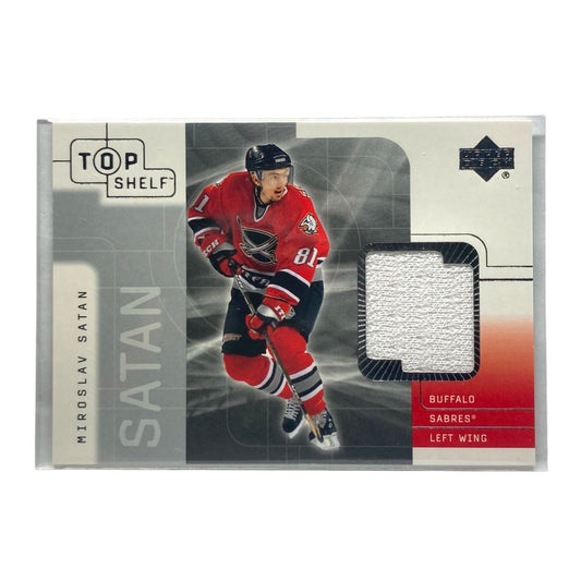 UPPER DECK NHLカード TOP SHELF MIROSLAV SATAN SABRES #TJ-MS 中古 IT2