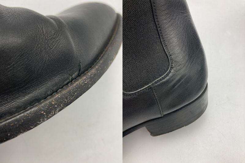 YVES SAINT LAURENT イヴサンローラン サイドゴア ブーツ 634195 サイズ40 メンズ 中古 D4