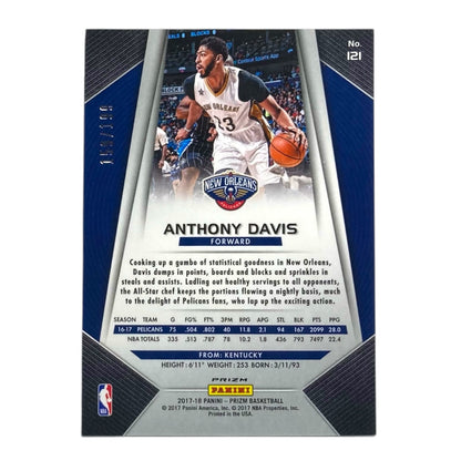 PANINI NBAカード PRIZM ANTHONY DAVIS PELICANS /199 #121 中古 IT2