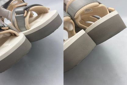 SUICOKE スイコック KISEE-PO プラットフォームサンダル OG-044PO サイズ25cm 中古 D4