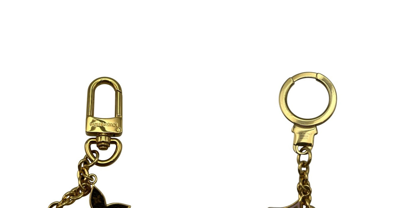 LOUIS VUITTON ルイヴィトン ビジュー サック シェンヌ・スプリング ストリート キーホルダー M68999 キーアクセ エピ モノグラム ブランド 中古 W４