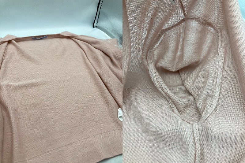 Blumarine ブルマリン レース付 フレアスリーブ カーディガン サイズ IT38 レディース 中古 D4