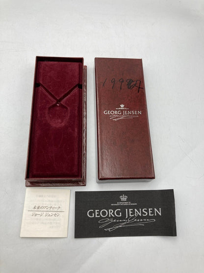GEORG JENSEN ジョージジェンセン 1994年 ヘリテージ イヤーネックレス SV925 中古 D4