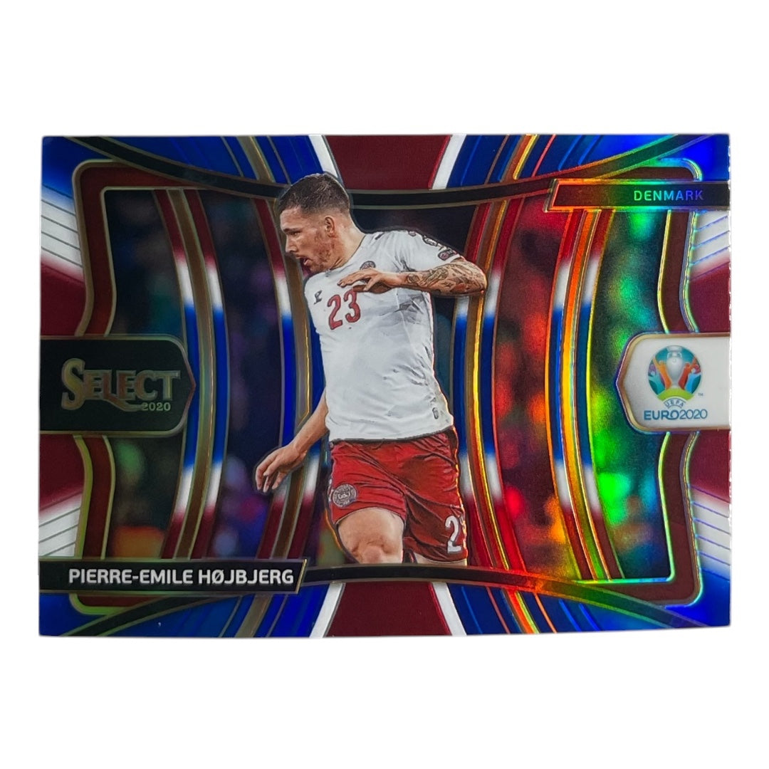 PANINI サッカーカード SELECT UEFA EURO PRIZM PIERRE-EMILE HOJBJERG DENMARK #142 中古 IT2
