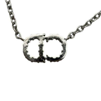 Dior ディオール Clair D Lune クレール ディー リュヌ ラインストーン ネックレス ブランド アクセサリー おしゃれ レディース CDロゴ 中古 W４