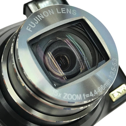 FUJIFILM 富士フイルム FinePix コンパクトデジタルカメラ ブラック 光学15倍ズーム フジフィルム ファインピックス F300EXR 中古 T1