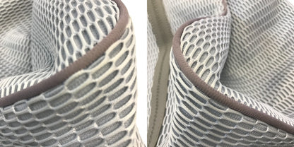 q bag paris キューバッグ パリ トート バッグ 鞄 肩掛け レディース グレー 中古 Ｗ1