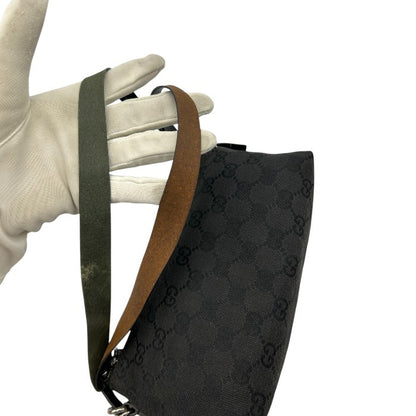 GUCCI グッチ アクセサリーポーチ レディース GGキャンバス ブラック 103399 ブランド 鞄 バッグ ミニ 小さい 中古 W４
