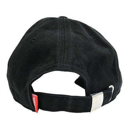 DIESEL ディーゼル CORRY-DIV-WASH キャップ ユニセックス コットン 帽子 ロゴ ブラック サイズ2 A11356 中古 T1