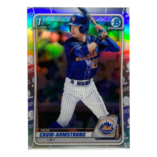 TOPPS MLBカード BOWMAN CHROME PETE CROW-ARMSTRONG METS #BD-72 中古 IT2