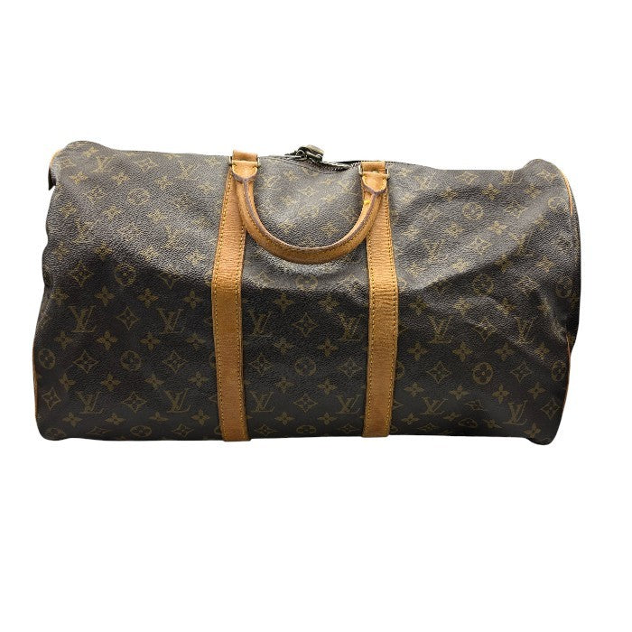 LOUIS VUITTON ルイヴィトン モノグラム キーポル 50 ボストンバッグ M41426 ブランド メンズ レディース 旅行 大きめ 中古 W４