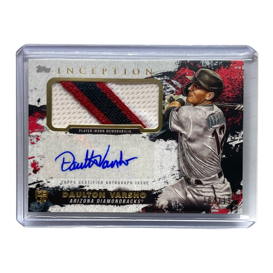 TOPPS MLBカード INCEPTION DAULTON VARSHO DIAMONDBACKS 164/199 #APC-DV 中古 IT2