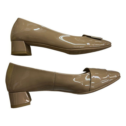 MACKINTOSH マッキントッシュ パンプス 23.5cm 靴 シューズ レディース バックルモチーフ オールウェザー対応 中古 W４