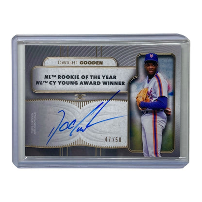 TOPPS MLBカード DEFINITIVE COLLECTION DWIGHT GOODEN METS 47/50 #LAC-DGO 中古 IT2